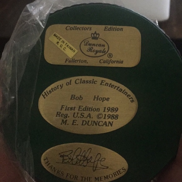 NWT For Veteran- Bob Hope USO Collectible Figurine By Duncan Royale Collectibles - Picture 4 of 8